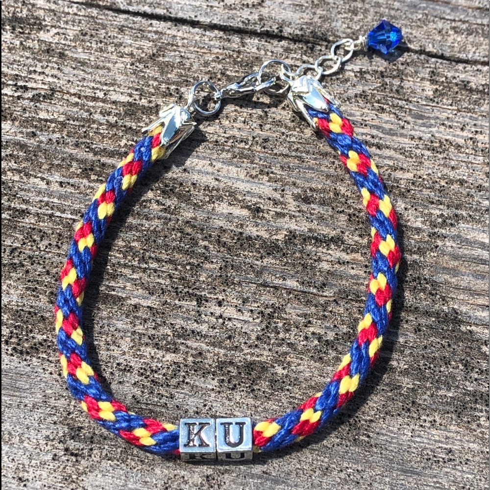 KU Bracelet. Adjustable size
